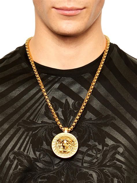 versace gold jewellery for men